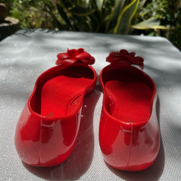 Kate Spade Jelly Flats - Red Rose - Picture 6 of 12